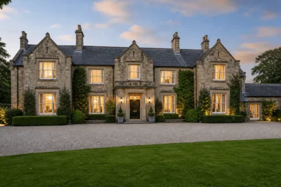 Luxury countryside holiday house, perfect for Butlers with Bums hen weekends and group celebrations.