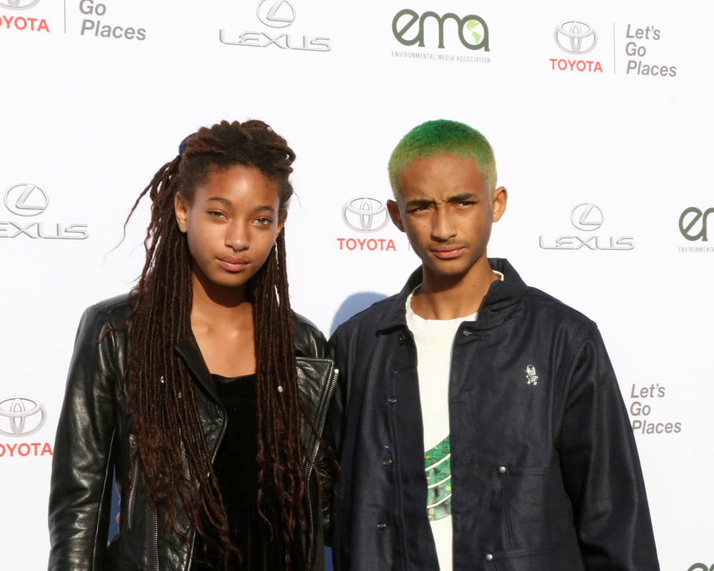 celebrity babies willow and jayden smith 